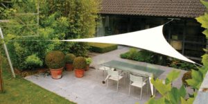 Schaduwdoek 5 x 5 x 5 mtr.