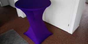 Statafelrok paars (stretch)