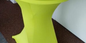 Statafelrok line groen (stretch)