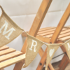 vintage houten klapstoelen - Afbeelding 3