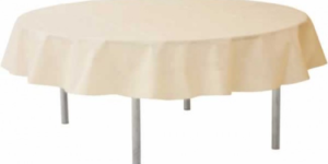 Tafelkleden Ø 0,86 m ivoor