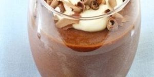 Huisgemaakte chocolade mousse Vanaf 25 stuks