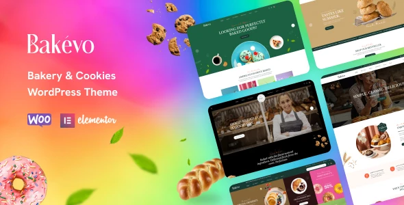 Bakevo – Bakery & Cookies WordPress Theme
