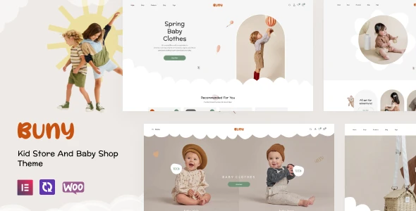 Buny – Kids Store and Baby Shop WordPress Theme